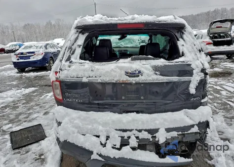 2013 Ford Explorer Limited from USA, damaged, VIN 1FM5K8F81DGC42834